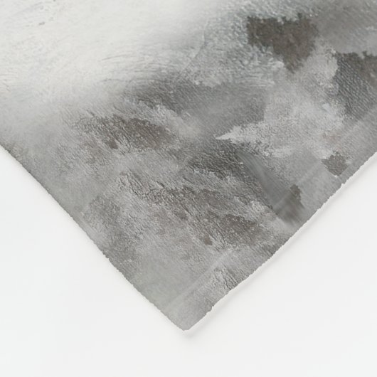 Blue Merle Aussie Portrait Fleece Deken (Hoek)