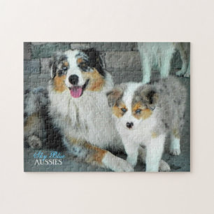 Blue Merle Aussies Puzzle Legpuzzel