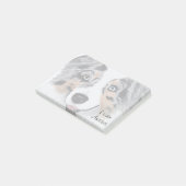 Blue Merle Australian Shepherd 50 Sticky Notes (Schuin)