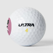 Blue Merle Australian Shepherd Cus.Golf Ball 3 pk Golfballen (Logo)