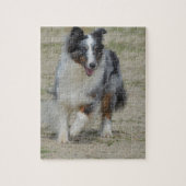 Blue Merle Australian Shepherd Legpuzzel (Verticaal)