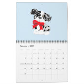 Blue Merle Australian Shepherd Two Page M.Calendar Kalender (Feb 2027)