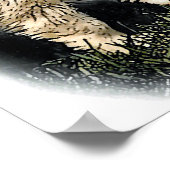 Blue Merle Collie Gifts Poster (Hoek)