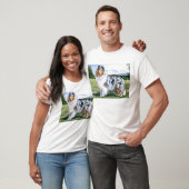 Blue Merle Collie T-shirt (Unisex)