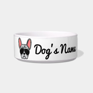 Blue Merle French Bulldog Bowl Voerbakje