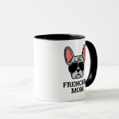 Blue Merle French Bulldog Frenchie Dog mam Mok (Voorkant rechts)