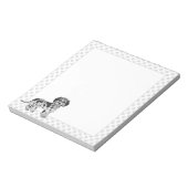 Blue Merle Mini Goldendole Cartoon Dog & Paws Notitieblok (Linkerzijde)