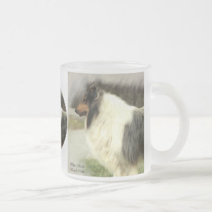 Blue Merle Rough Collie Art geeft Mokken