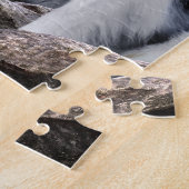 Blue Merle Rough Collie at Eilean Donan Castle - Legpuzzel (Zijkant)