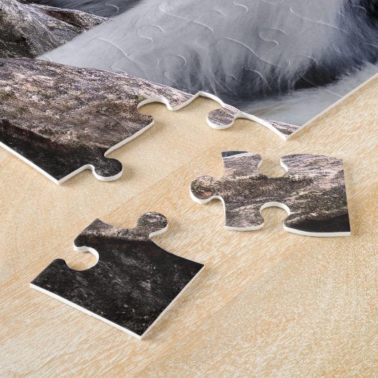 Blue Merle Rough Collie at Eilean Donan Castle - Legpuzzel (Zijkant)