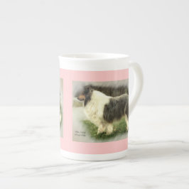 Blue Merle Rough Collie Gifts Porselein Kop
