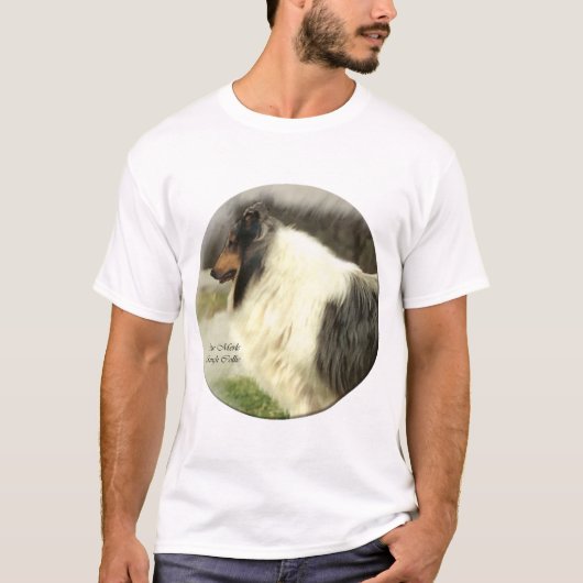 Blue Merle Rough Collie Gifts T-shirt (Voorkant)