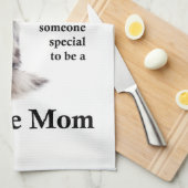 Blue Merle Sheltie Ma Kitchen Towel Theedoek (Quarter Fold)