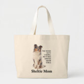 Blue Merle Sheltie Mam Tas (Voorkant)