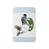 Blue merle Welsh Corgi Cardigan - badmat / Pet. (Voorkant Verticaal)