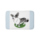 Blue merle Welsh Corgi Cardigan - badmat / Pet. (Voorkant)
