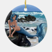 Blue Mermaid Ornament (Achterkant)