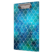 Blue Mermaid Scales Pattern Klembord (Links)