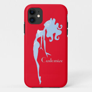 Blue Mermaid Swimmer Thunder_Cove Case-Mate iPhone Case