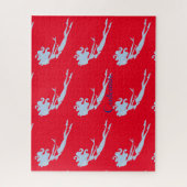 Blue Mermaid Swimmer Thunder_Cove Legpuzzel (Verticaal)