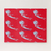 Blue Mermaid Swimmer Thunder_Cove Legpuzzel (Horizontaal)