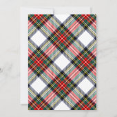 Blue Merry Christmas Kalligrafie Script 5 Foto Feestdagenkaart (Achterkant)