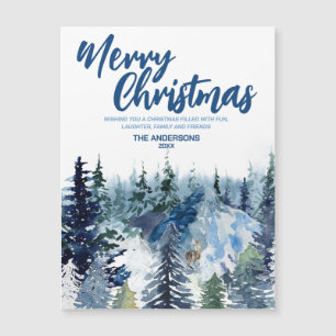 Blue Merry kerststresbos Moderne vakantie