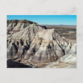 Blue Mesa Badlands, Nationaal park Versteend Woud Briefkaart (Voorkant)