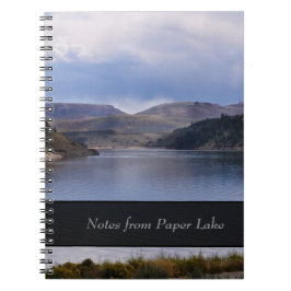 Blue Mesa Reservoir Colorado Gepersonaliseerd Noti Notitieboek