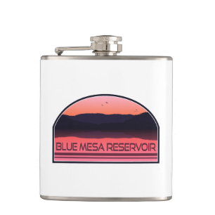 Blue Mesa Reservoir Colorado Red Sunrise Heupfles