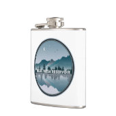 Blue Mesa Reservoir Colorado Reflectie Heupfles (Links)