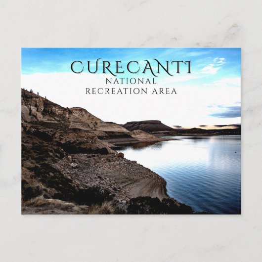 Blue Mesa Reservoir, Curecanti NRA, Gunnison River Briefkaart (Voorkant)