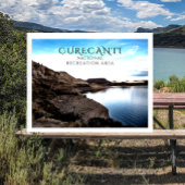Blue Mesa Reservoir, Curecanti NRA, Gunnison River Briefkaart