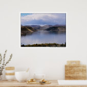 Blue Mesa Reservoir in het zuiden van Colorado Poster (Keuken)
