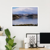 Blue Mesa Reservoir in het zuiden van Colorado Poster (Thuiskantoor)