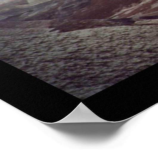 Blue Mesa Trail, Petrified Forest Poster (Hoek)