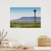 Blue Mesas Majesty Poster (Keuken)