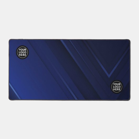 Blue Mesh Professional Desk Mat Muismat (Voorkant)
