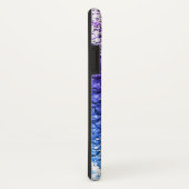 Blue metal-sneeuwtelefoon aangepast hoesje mobiele (Achterkant/rechts)