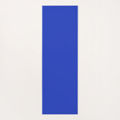 Blue Metallic Abstract mandje weve legant Yogamat (Achterkant)