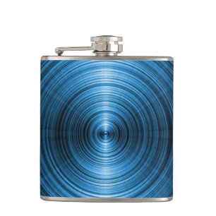 Blue Metallic Heupfles