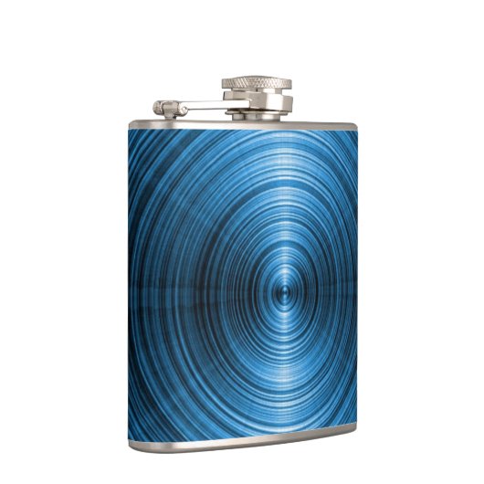 Blue Metallic Heupfles (Rechts)