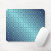 Blue Metallic Tegels kerstdecor Muismat (Met muis)