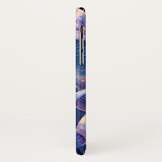 Blue Milk Mushroom Waterverf Art Case-Mate iPhone Case (Achterkant/links)