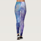 Blue Milky Way Leggings (Achterkant)