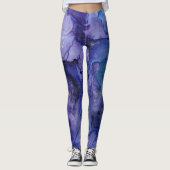 Blue Milky Way Leggings (Voorkant)