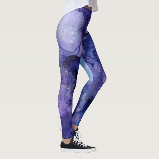 Blue Milky Way Leggings (Rechts)