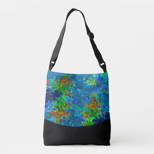 BLUE MINGLE CROSSBODY TAS (Achterkant)