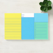 Blue Mint Geel Praktisch Organiseren Om Combo te D Post-it® Notes (Kantoor)