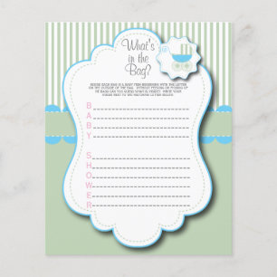 Blue & Mint Green Baby Buggy - Wat zit er in de ta Flyer
